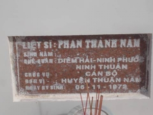 Nhắn tìm thân nhân liệt sỹ Phan Thành Năm