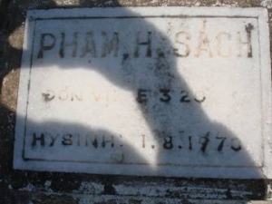 Nhắn tìm thân nhân liệt sĩ Phạm Hồng Sách