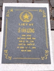 Nhắn tìm thân nhân liệt sỹ Lê Văn Lương