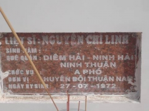 Nhắn tìm thân nhân liệt sỹ  Nguyễn Chi Linh