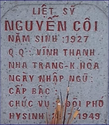 Tìm thân nhân liệt sĩ Nguyễn Côi