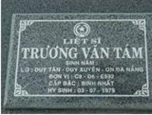 Tìm thân nhân liệt sĩ Trương Văn Tám
