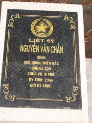 Nhắn tìm thân nhân liệt sỹ  Nguyễn Văn Chắn