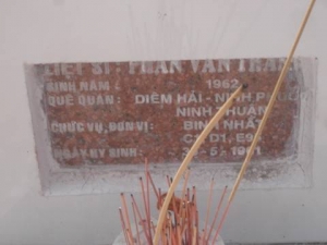 Nhắn tìm thân nhân liệt sỹ Phan Văn Tham