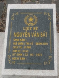 Nhắn tìm thân nhân liệt sĩ Nguyễn Văn Bất