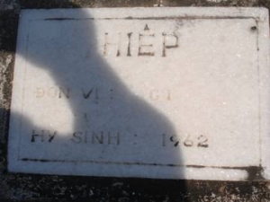 Nhắn tìm thân nhân liệt sỹ Hiệp 