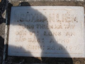 Nhắn tìm thân nhân liệt sỹ Ngô Xuân Liễm