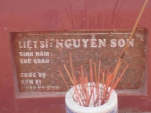 Nhắn tìm thân nhân liệt sĩ Nguyễn Son