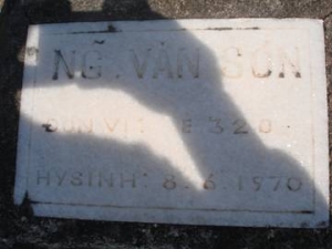 Nhắn tìm thân nhân liệt sĩ Nguyễn Văn Sơn