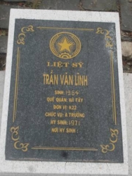 Nhắn tìm thân nhân liệt sỹ  Trần Văn Linh