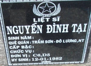 Nhắn tìm thân nhân liệt sỹ Nguyễn Đình  Tại