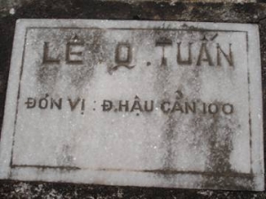 Nhắn tìm thân nhân liệt sỹ  Lê Quốc Tuấn