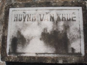 Nhắn tìm thân nhân liệt sỹ Huỳnh Văn Khuê