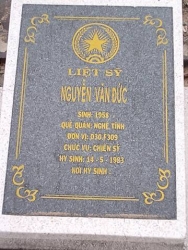 Nhắn tìm thân nhân liệt sỹ Nguyễn Văn Đức