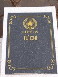 Nhắn tin tìm thân nhân liệt sỹ Tư Chí