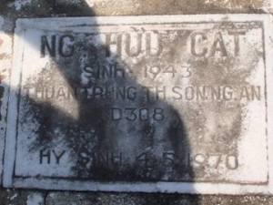  Nhắn tìm thân nhân liệt sỹ Nguyễn Hữu Cát