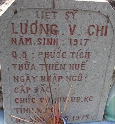 Tìm thân nhân liệt sĩ Lương Văn Chỉ