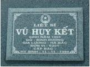 Tìm thân nhân liệt sĩ Vũ Huy Kết