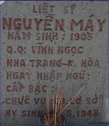 Tìm thân nhân liệt sĩ Nguyễn Máy