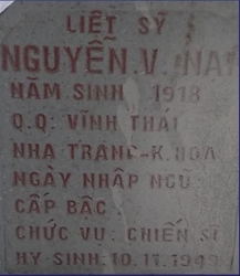 Tìm thân nhân liệt sĩ Nguyễn Văn Nại