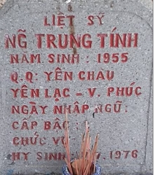 Tìm thân nhân liệt sĩ Nguyễn Trung Tính