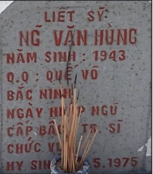 Tìm thân nhân liệt sĩ Nguyễn Văn Hùng