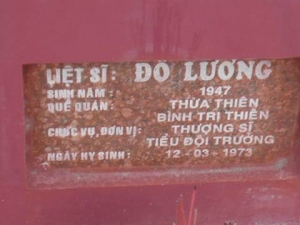 Nhắn tìm thân nhân liệt sỹ  Đô Lương