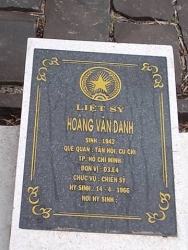 Nhắn Tìm Thân Nhân Liệt Sỹ Hoàng Văn Danh