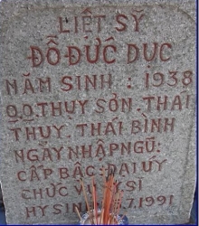 Tìm thân nhân liệt sĩ Đỗ Đức Dục