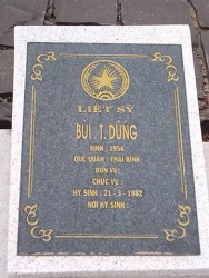  Nhắn tìm thân nhân liệt sỹ  Bùi.T.Dũng