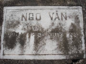 Nhắn tìm thân nhân liệt sỹ  Ngô Văn