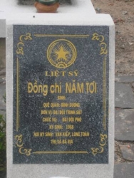  Nhắn tin tìm thân nhân liệt sỹ Năm Tơi