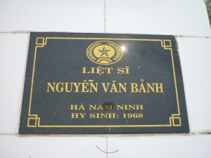 Tìm thân nhân liệt sĩ Nguyễn Văn Bảnh