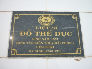 Tìm thân nhân liệt sĩ Đỗ Thế Dục