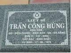 Tìm thân nhân liệt sĩ Trần Công Hùng