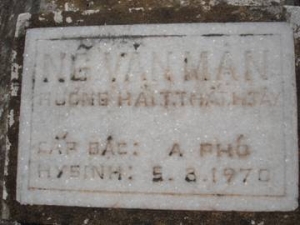 Nhắn tìm thân nhân liệt sỹ Nguyễn Văn Mận