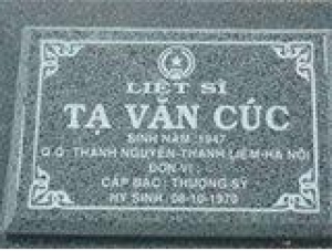 Tìm thân nhân liệt sĩ Tạ Văn Cúc