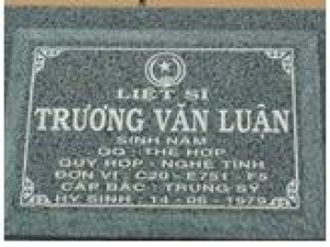 Tìm thân nhân liệt sĩ Trương Văn Luận