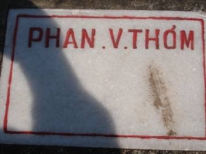 Nhắn tìm thân nhân liệt sĩ Phan Văn Thơm