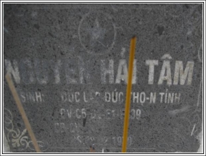 Nhắn tim thân nhân liệt sỹ Nguyễn Hải Tâm