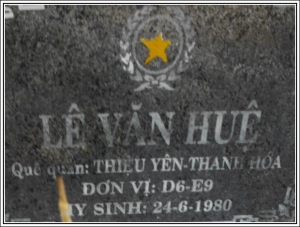 Nhắn tìm thân nhân liệt sỹ  Hoàng Minh Hùng
