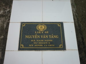 Nhắn tìm thân nhân Liệt sĩ Nguyễn Văn Tắng