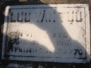 Nhắn tìm thân nhân liệt sỹ  Lê Văn Tựu