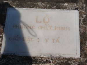 Nhắn tìm thân nhân liệt sỹ Lô