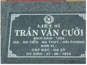 Tìm thân nhân liệt sĩ Trần Văn Cưởi