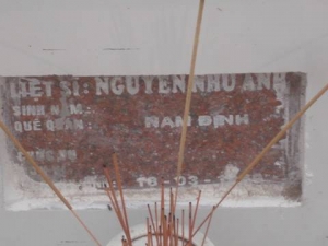 Nhắn tìm thân nhân liệt sỹ Nguyễn Như Ảnh