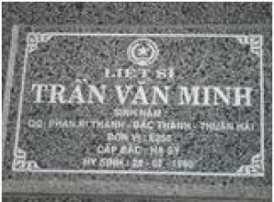 Tìm thân nhân liệt sĩ Trần Văn Minh