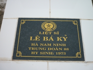 Nhắn tìm thân nhân Liệt sĩ Lê Bá Kỷ