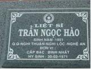 Tìm thân nhân liệt sĩ Trần Ngọc Hào
