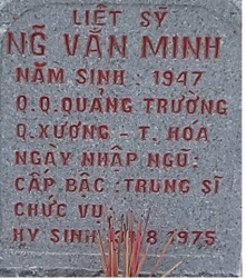 Tìm thân nhân liệt sĩ Nguyễn Văn Minh